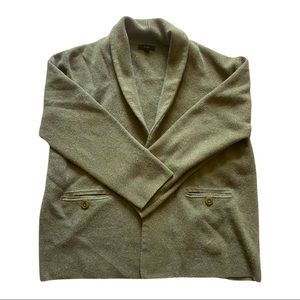 J Crew Camille sweater-blazer with shawl collar